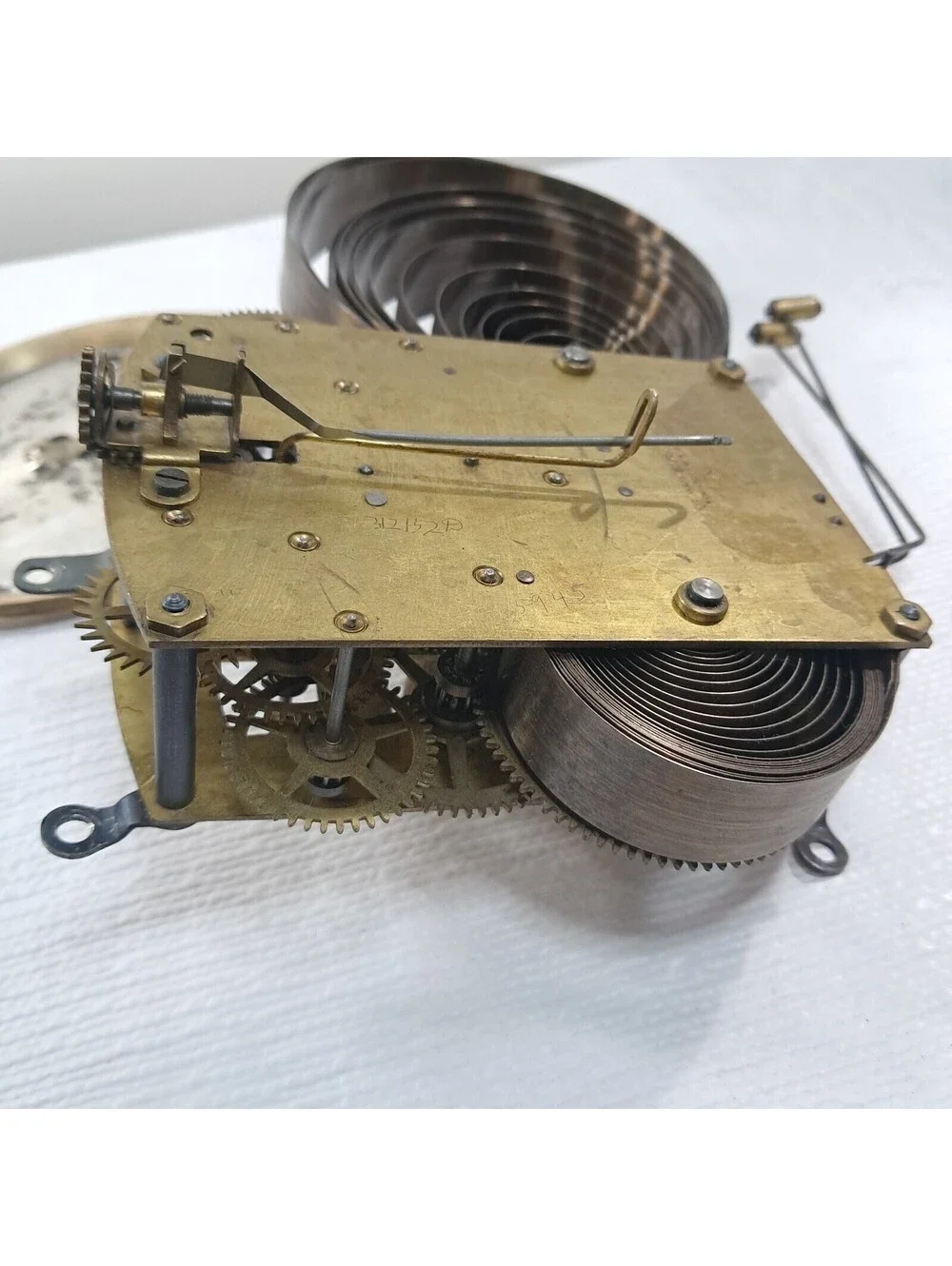 Antique Ansonia Clock CO A22 Movement brass parts for repair vintage replacement